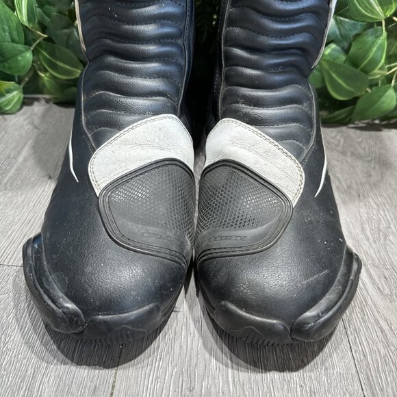 Alpinestars SMX-S Boots Black/White | Size 13.5 US / 49 EU main image 6